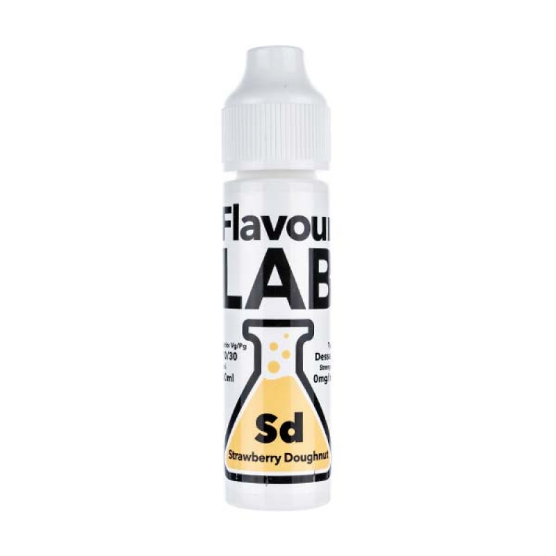 Strawberry Doughnut 50ml Shortfill E-Liquid by Fla...