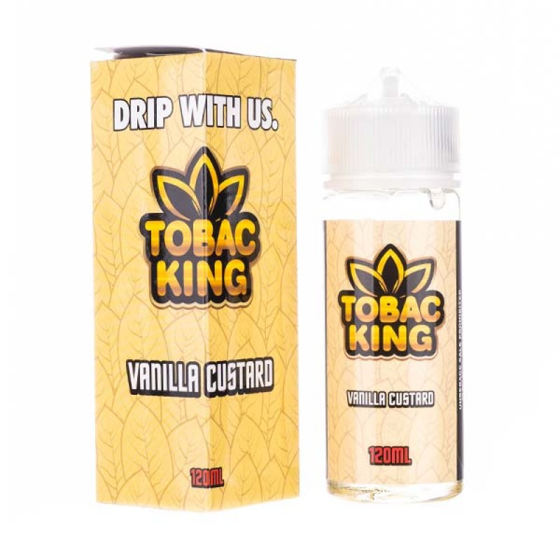 Vanilla Custard 100ml Shortfill E-Liquid by Tobac ...