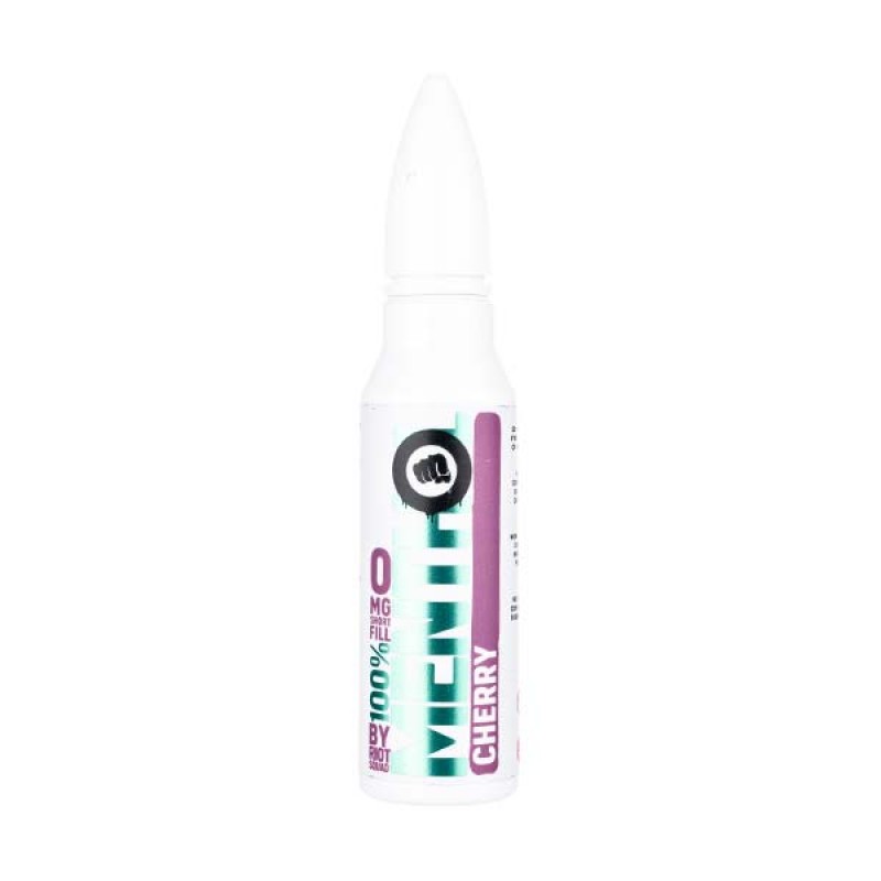 Cherry Menthol 50ml Shortfill E-Liquid by Riot Squ...