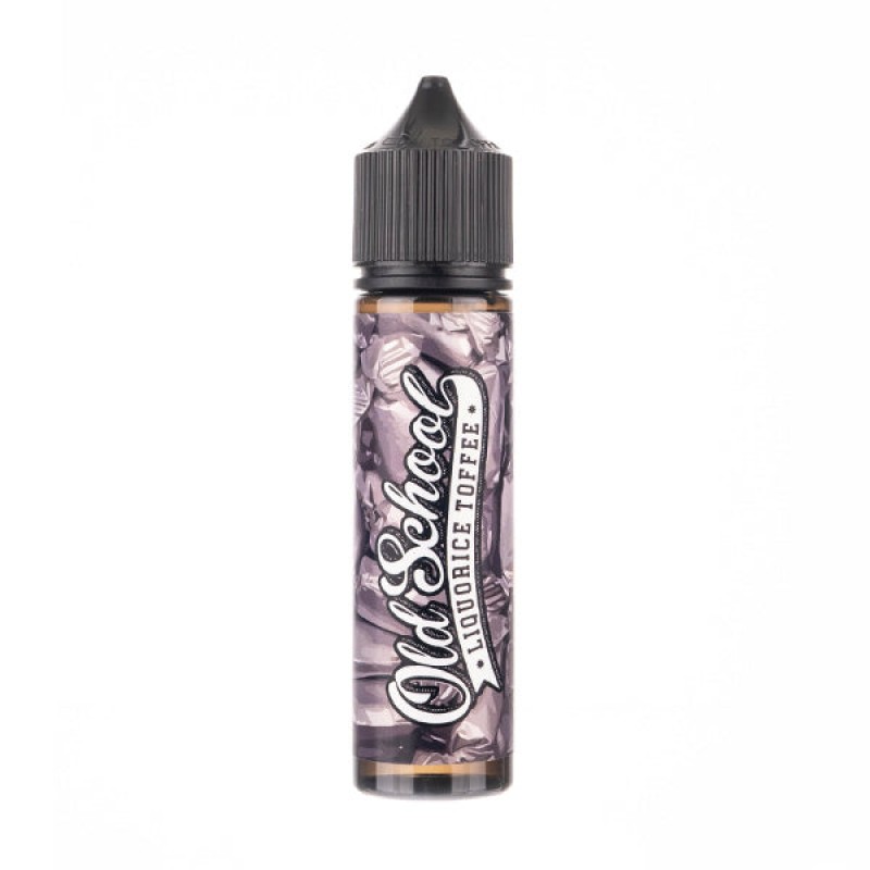 Liquorice Toffee 50ml Shortfill E-Liquid by Old School