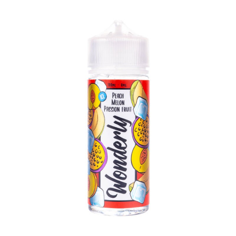 Peach Melon Passion Fruit Ice 100ml Shortfill E-Li...