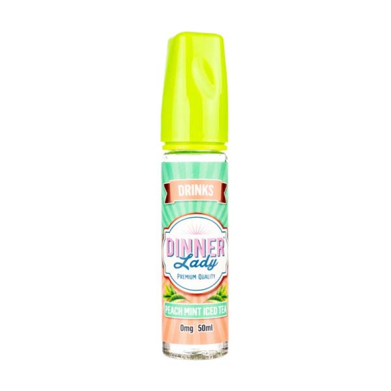 Peach Mint Iced Tea 50ml Shortfill E-Liquid by Din...