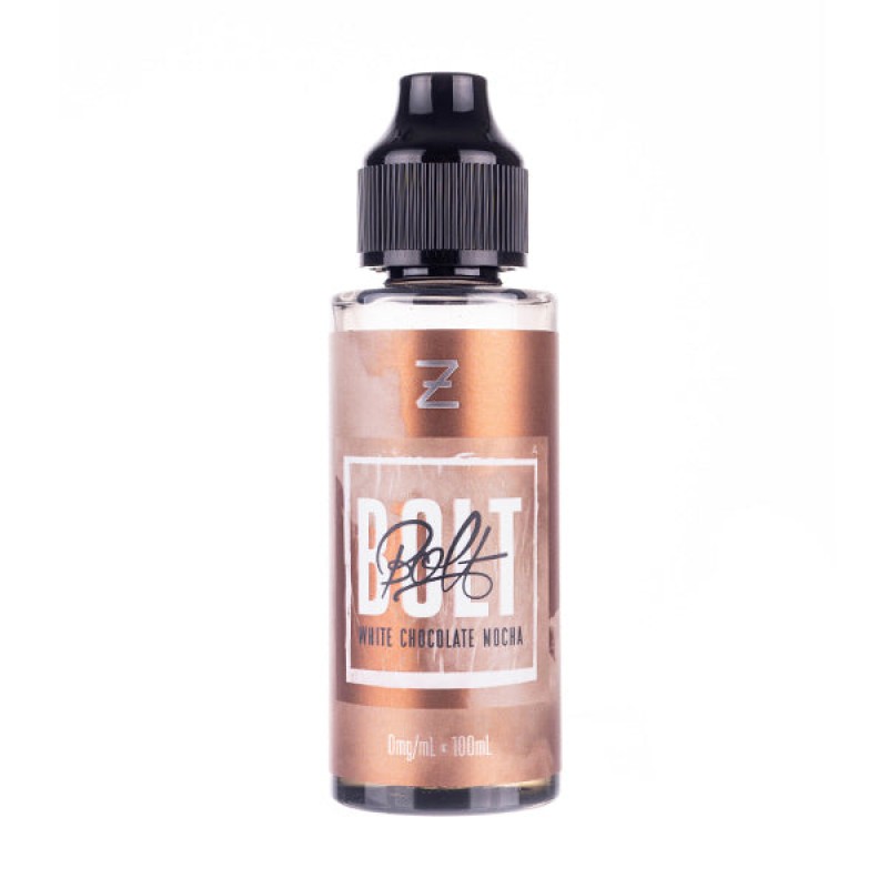 White Chocolate Mocha 100ml Shortfill E-Liquid by Bolt