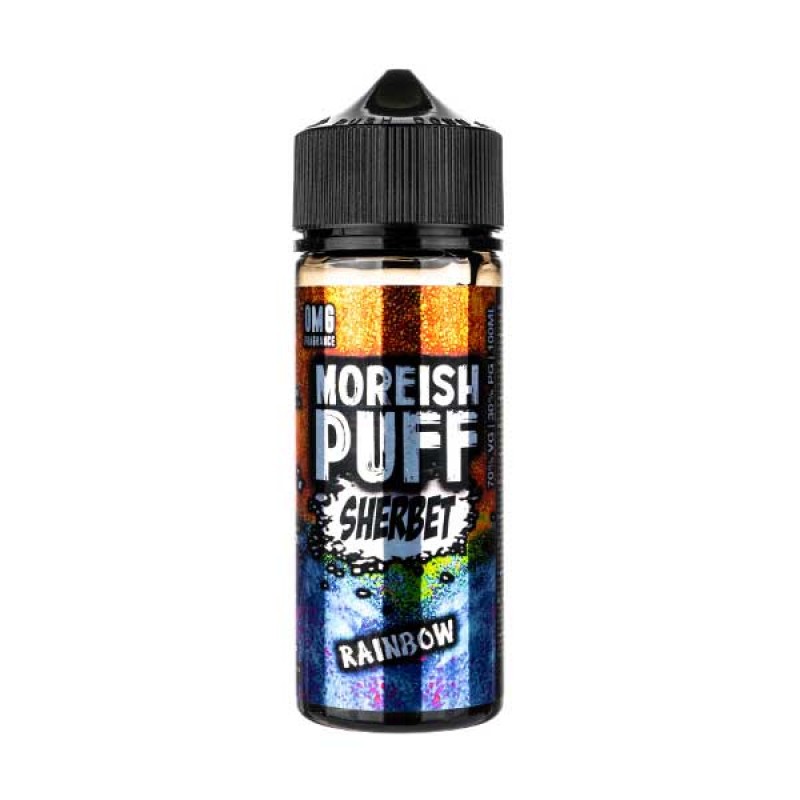 Rainbow Sherbet 100ml Shortfill E-Liquid by Moreis...