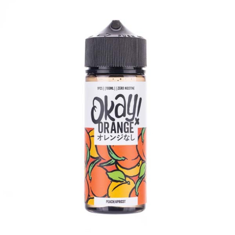 Peach & Apricot 100ml Shortfill E-Liquid by Ok...