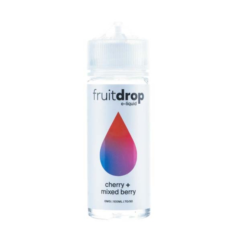 Cherry & Mixed Berry 100ml Shortfill E-Liquid by Fruit Drop