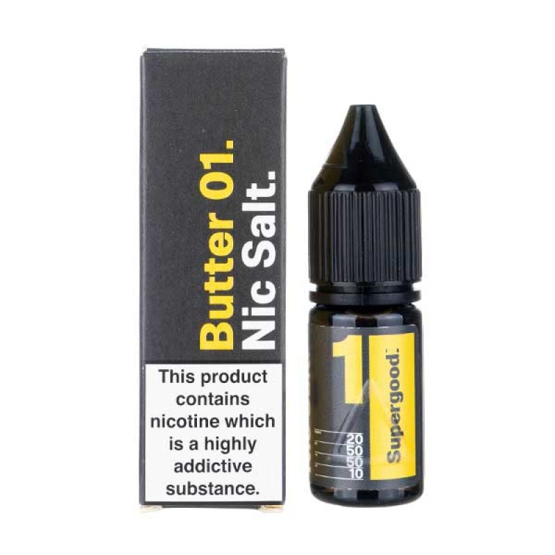 Butter 01 Nic Salt E-Liquid by Supergood