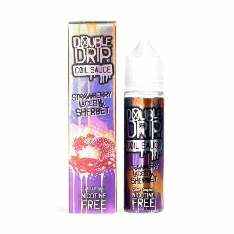 Strawberry Laces 50ml Shortfill E-Liquid by Double...