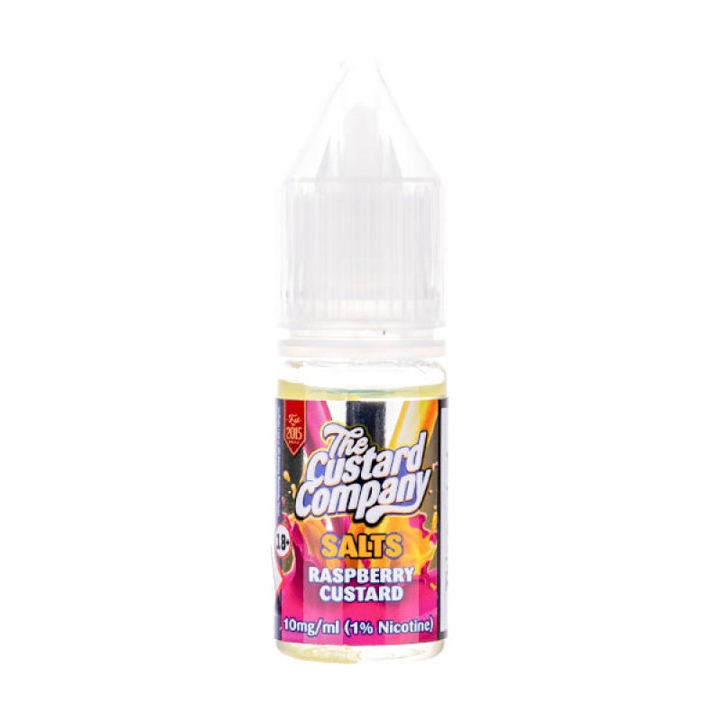 Raspberry Custard Nic Salt E-Liquid by The Custard...