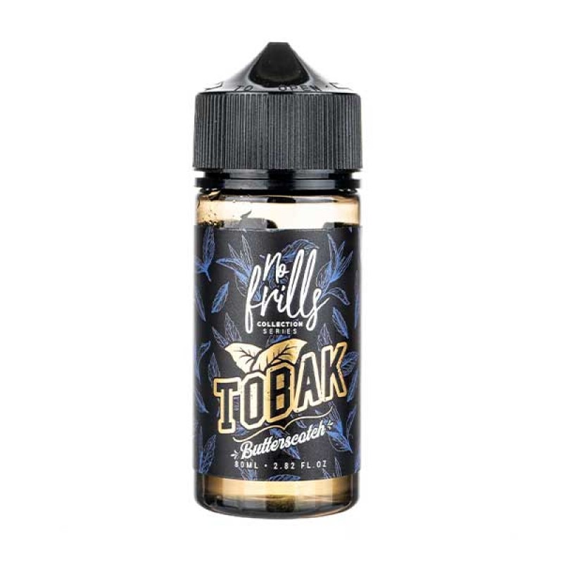 Butterscotch Tobacco 80ml Shortfill E-Liquid by No...