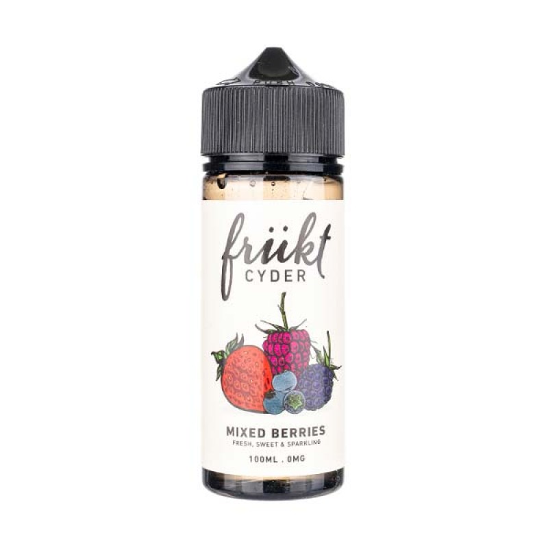 Mixed Berries 100ml Shortfill E-Liquid by Frukt Cy...