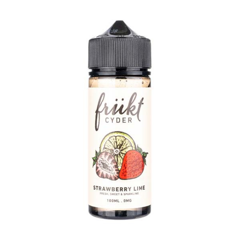 Strawberry Lime 100ml Shortfill E-Liquid by Frukt ...