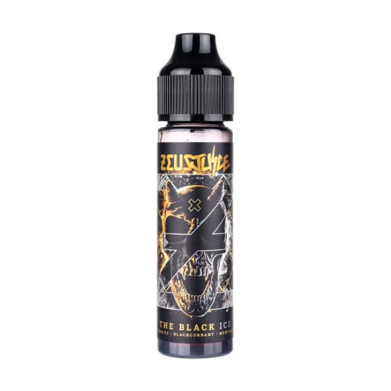 The Black Ice 50ml Shortfill E-Liquid by Zeus Juice