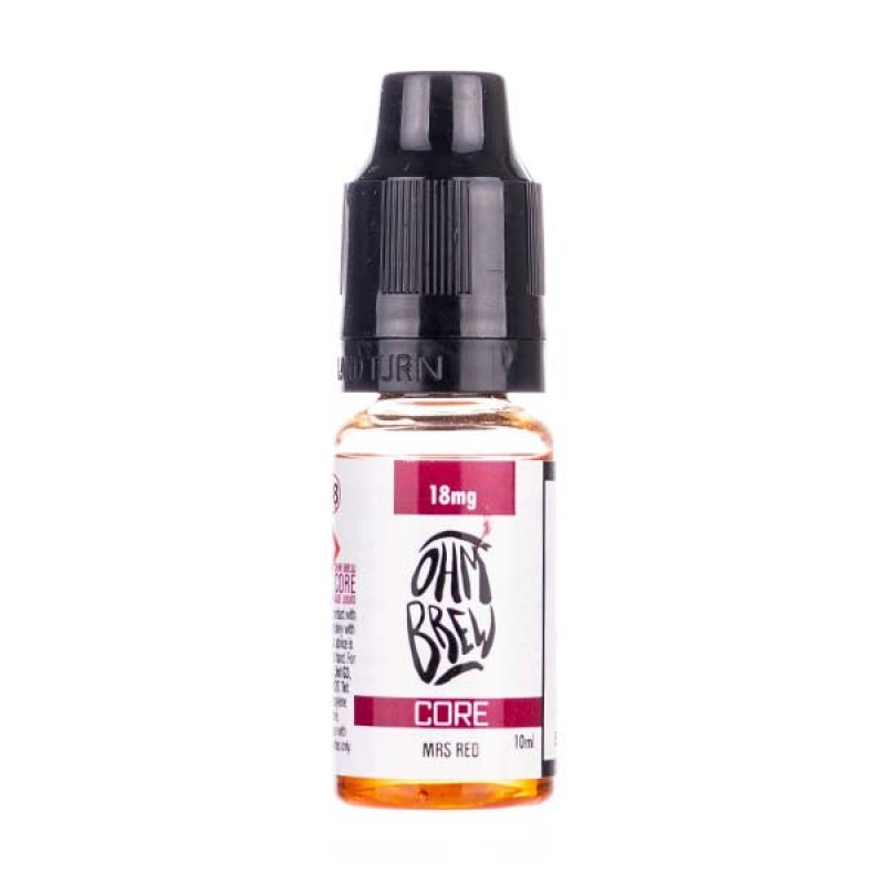 Mrs Red Core 50-50 E-Liquid by Ohm Brew