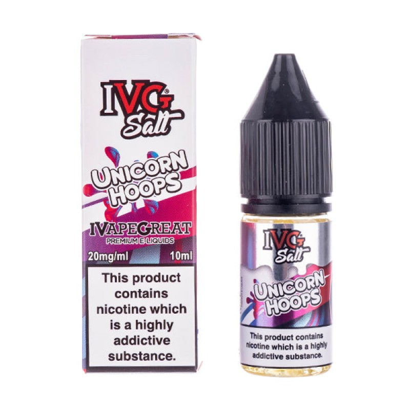 Unicorn Hoops Nic Salt E-Liquid by IVG