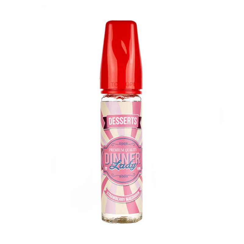 Strawberry Macaroon 50ml Shortfill E-Liquid by Din...