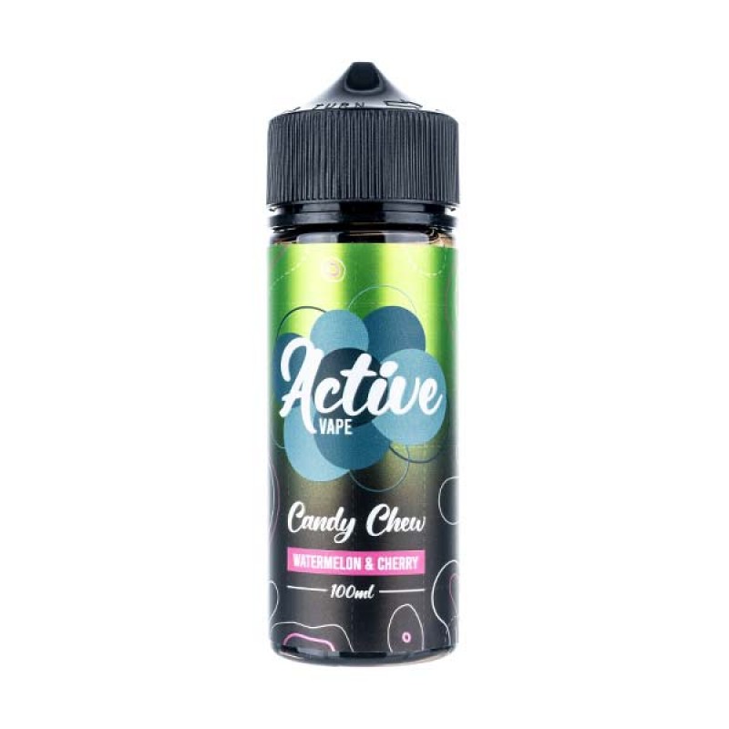 Watermelon & Cherry Chew 100ml Shortfill E-Liq...