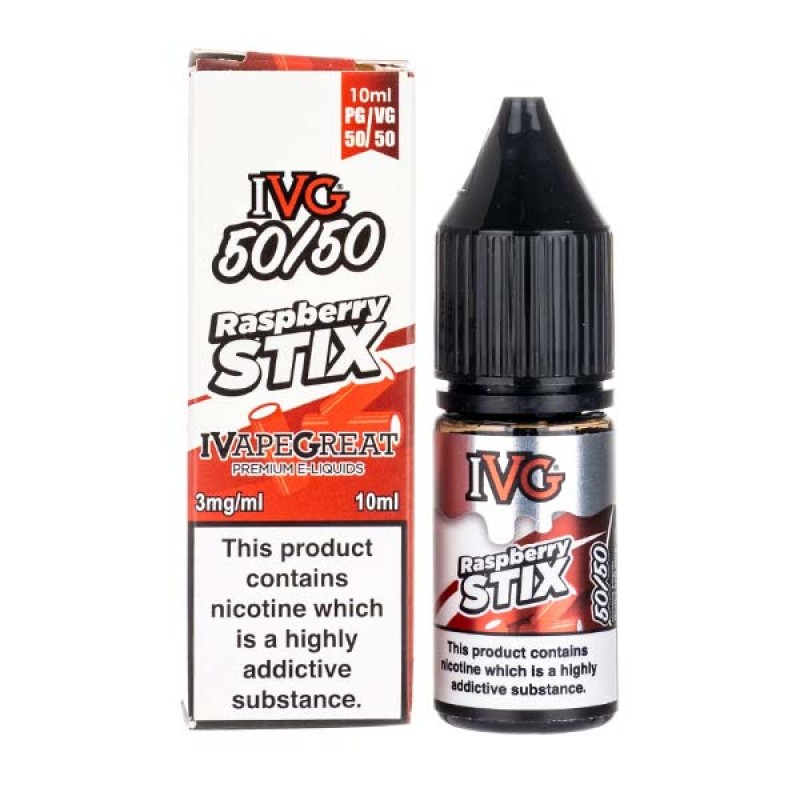 Raspberry Stix E-Liquid by IVG