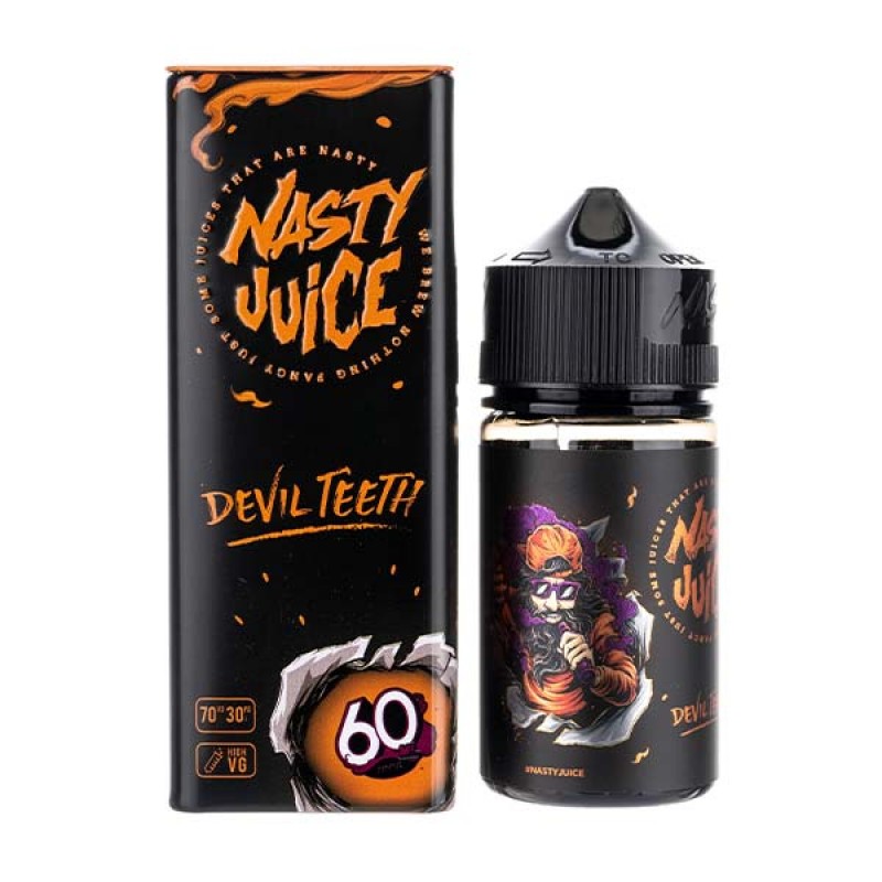 Devil Teeth 50ml Shortfill E-Liquid by Nasty Juice