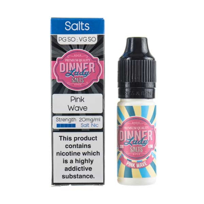 Pink Wave Nic Salt E-Liquid by Dinner Lady