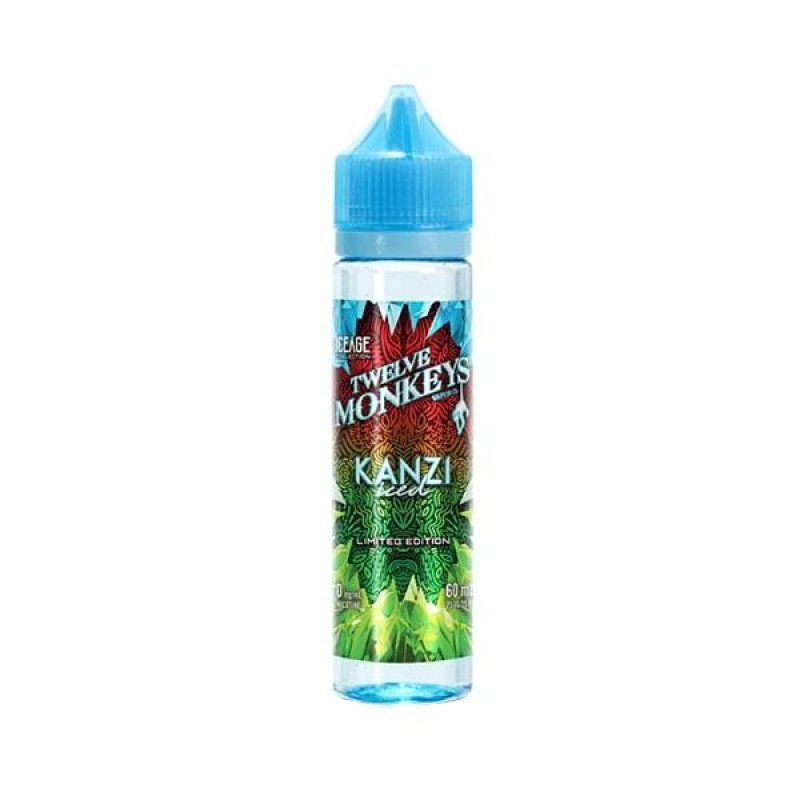 Kanzi Iced 50ml Shortfill E-Liquid by Twelve Monke...