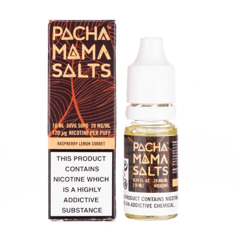 Raspberry Lemon Sorbet Nic Salt E-Liquid by Pacha ...