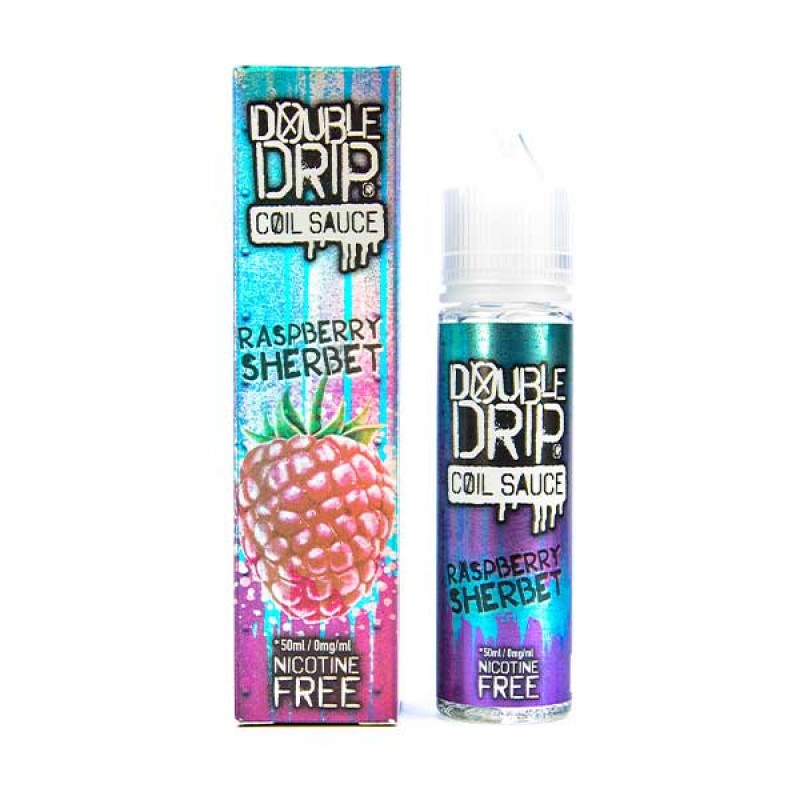 Raspberry Sherbet 50ml Shortfill E-Liquid by Doubl...