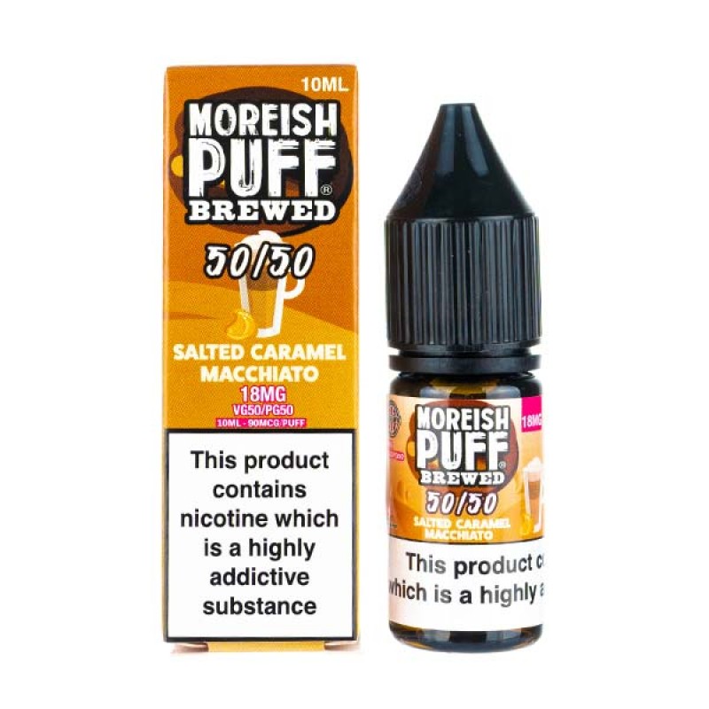 Salted Caramel Macchiato Brewed 50/50 E-Liquid by ...