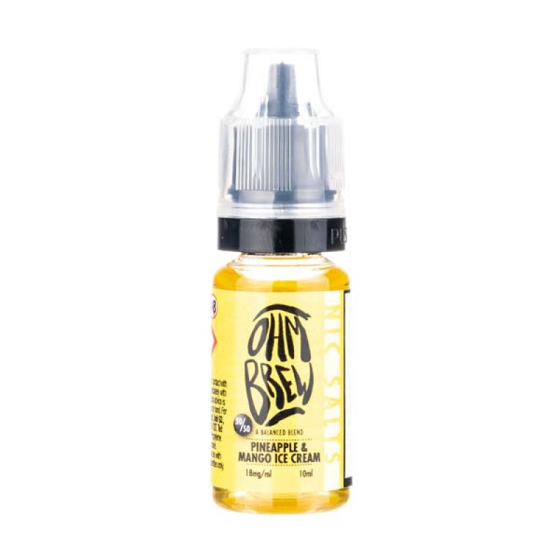 Pineapple Mango Ice Cream Nic Salt E Liquid by Ohm...