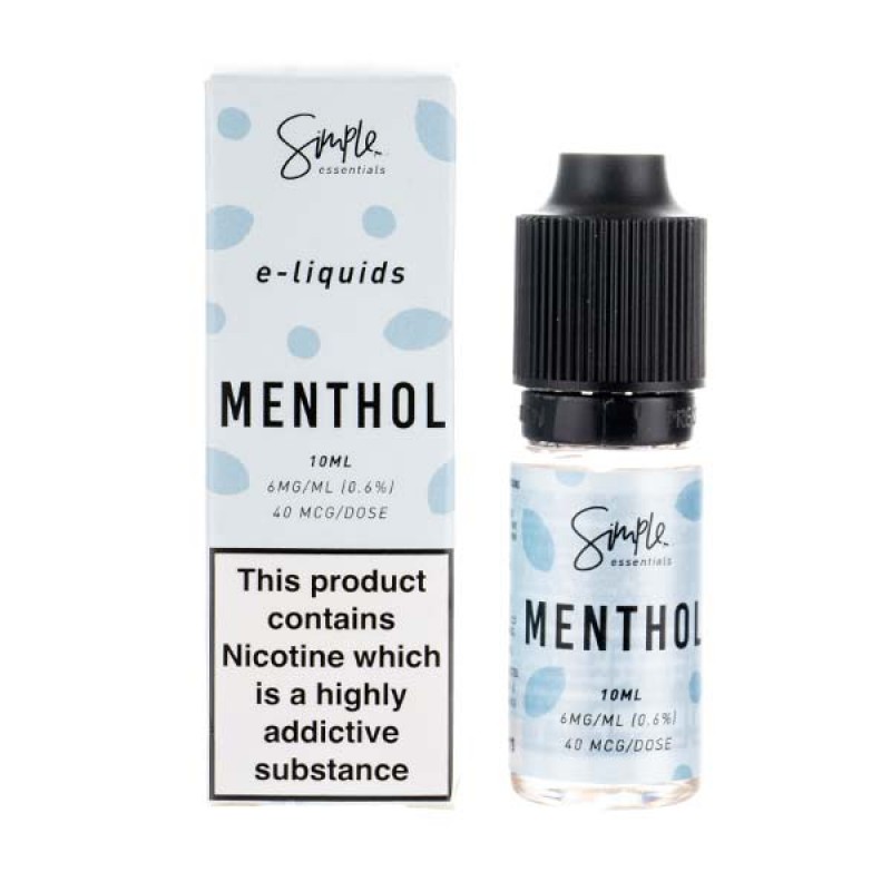 Menthol E-Liquid by Simple Essentials