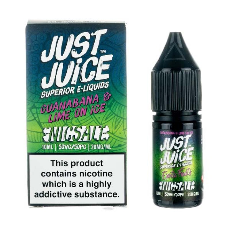 Guanabana & Lime on Ice Nic Salt E-Liquid by J...