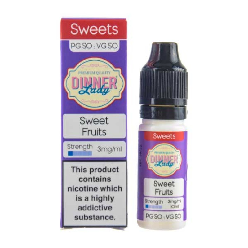 Sweet Fruits 50/50 E-Liquid by Dinner Lady