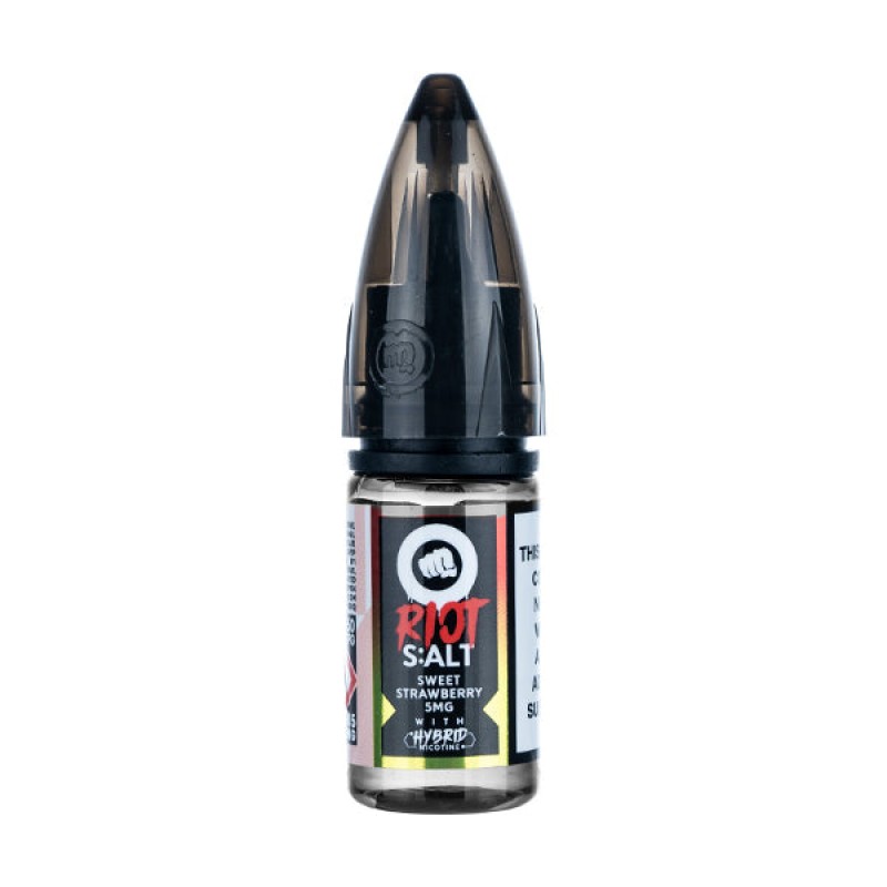 Sweet Strawberry Hybrid Salt E-Liquid by Riot Squa...