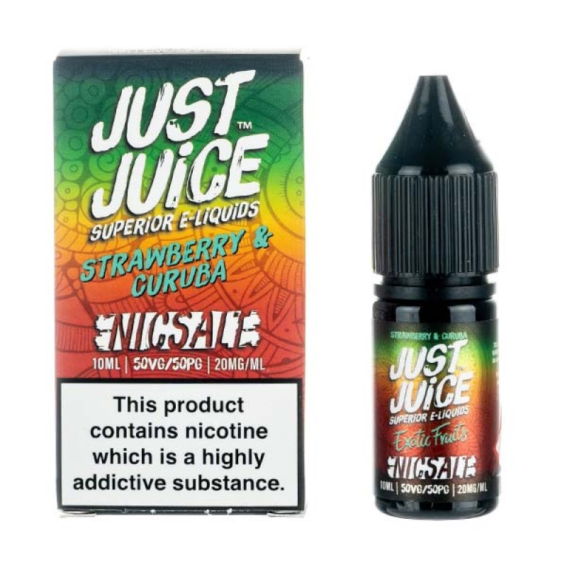 Strawberry & Curuba Nic Salt E-Liquid by Just ...