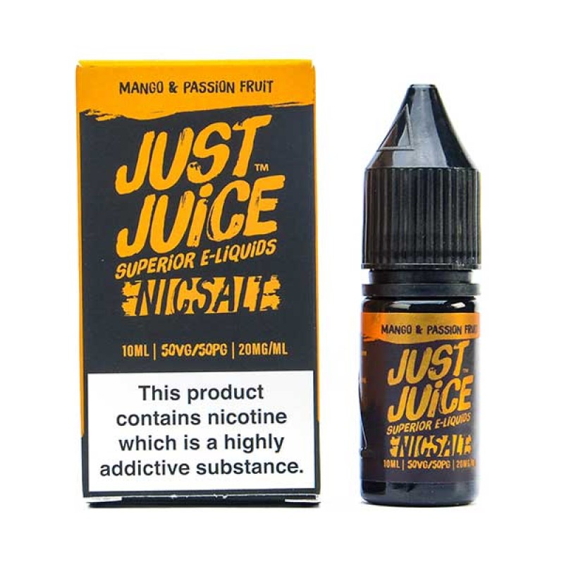 Mango & Passion Fruit Nic Salt E-Liquid by Jus...