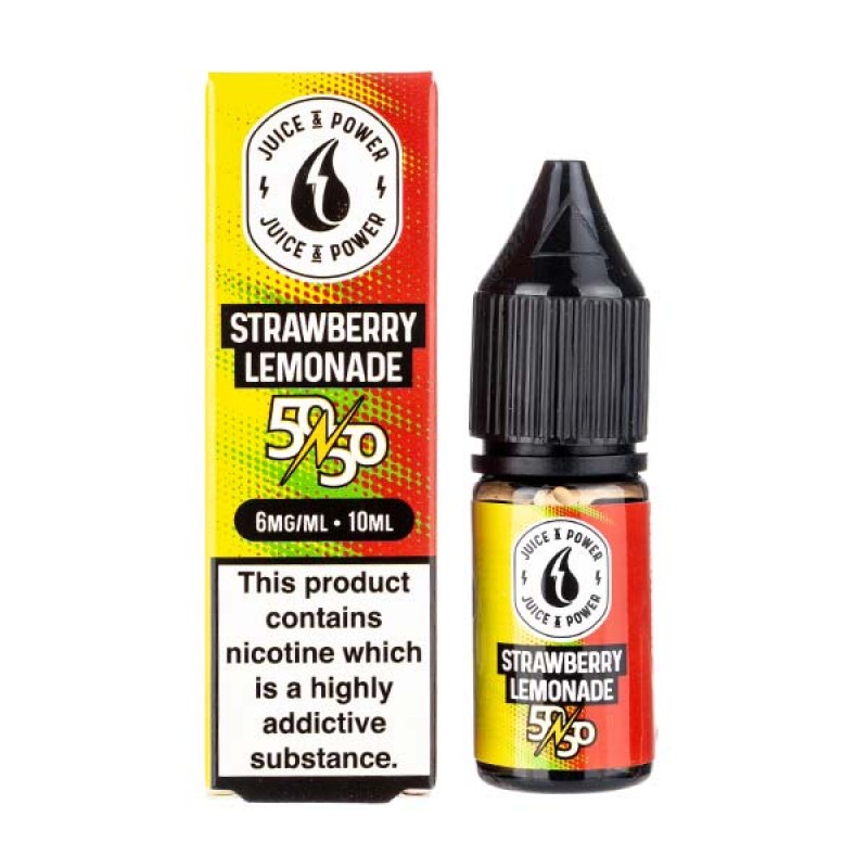 Strawberry Lemonade 50/50 E-Liquid by Juice N Powe...