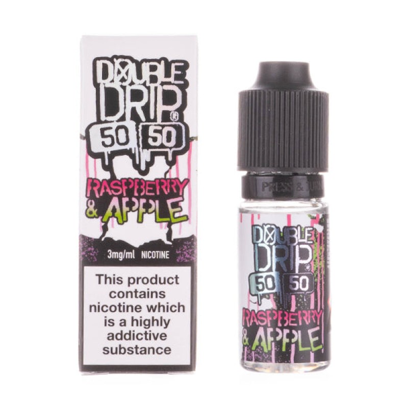 Raspberry & Apple 50-50 E-Liquid by Double Dri...