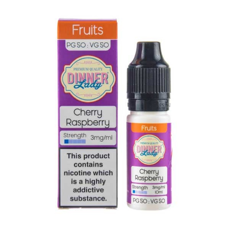 Cherry Raspberry 50/50 E-Liquid by Dinner Lady