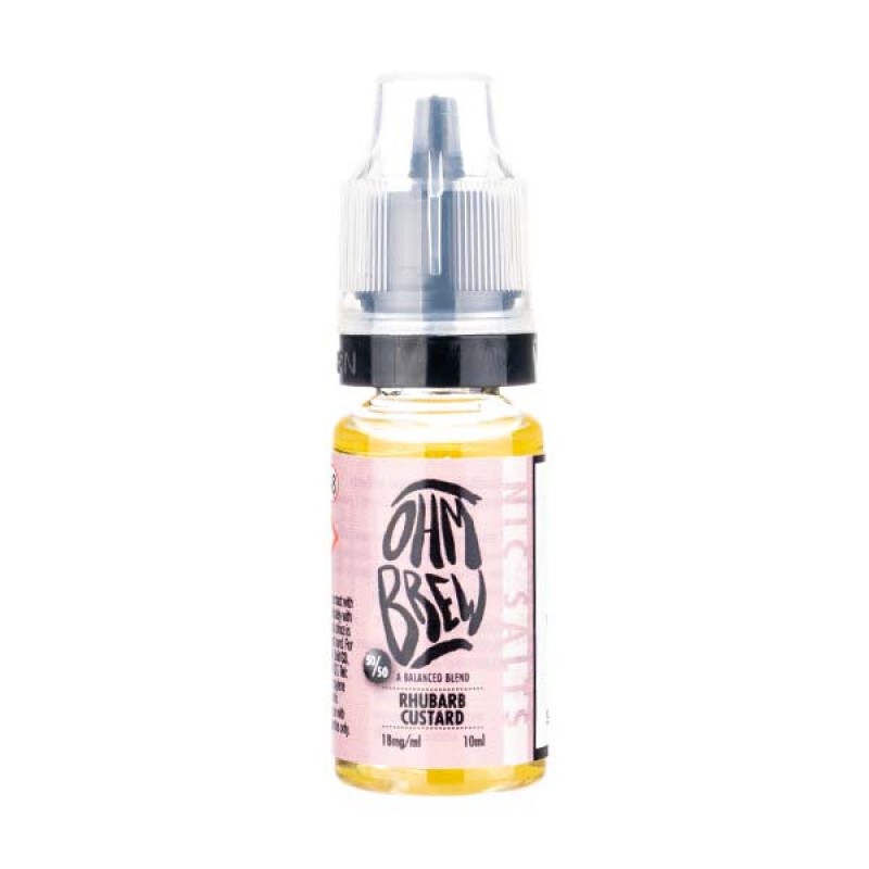 Rhubarb and Custard Nic Salt by Ohm Brew