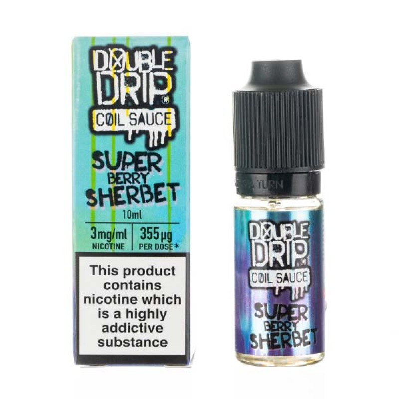 Super Berry Sherbet 80/20 E-Liquid by Double Drip