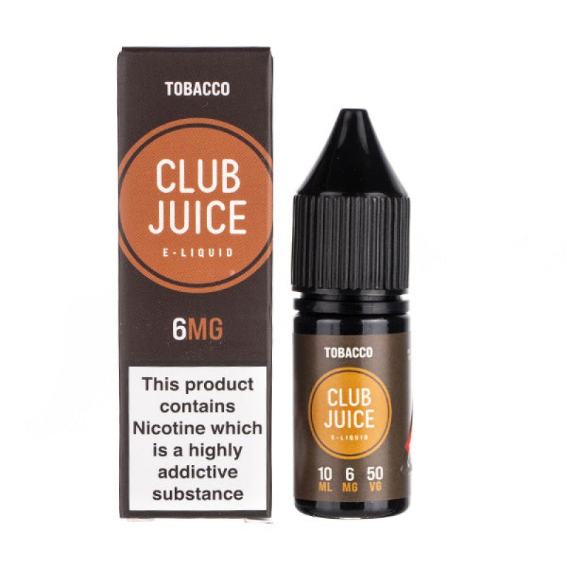 Tobacco E-Liquid by Club Juice