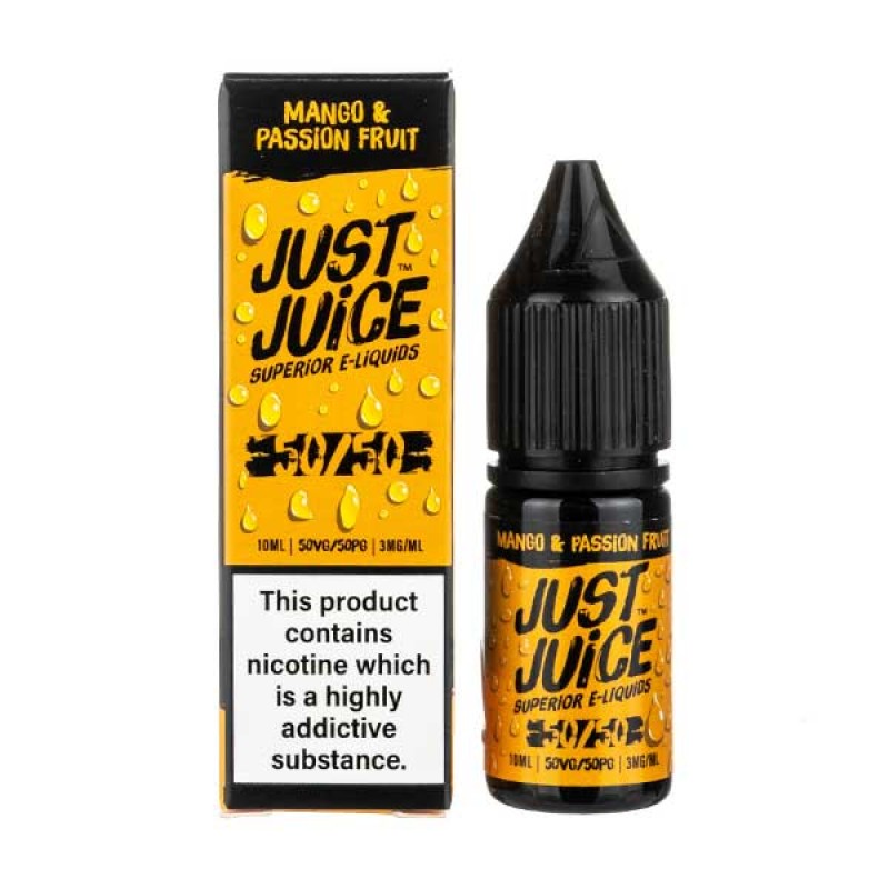 Mango & Passion Fruit 50/50 E-Liquid by Just J...